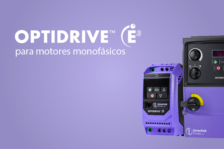 Optidrive E3 für Einphasenmotoren