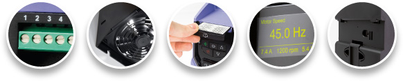 P2 Variable Frequency Drive features