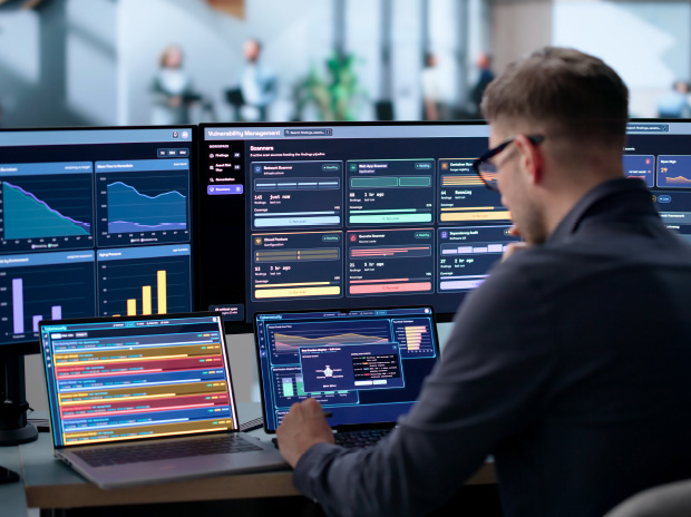 Cybersecurity specialist monitoring systems