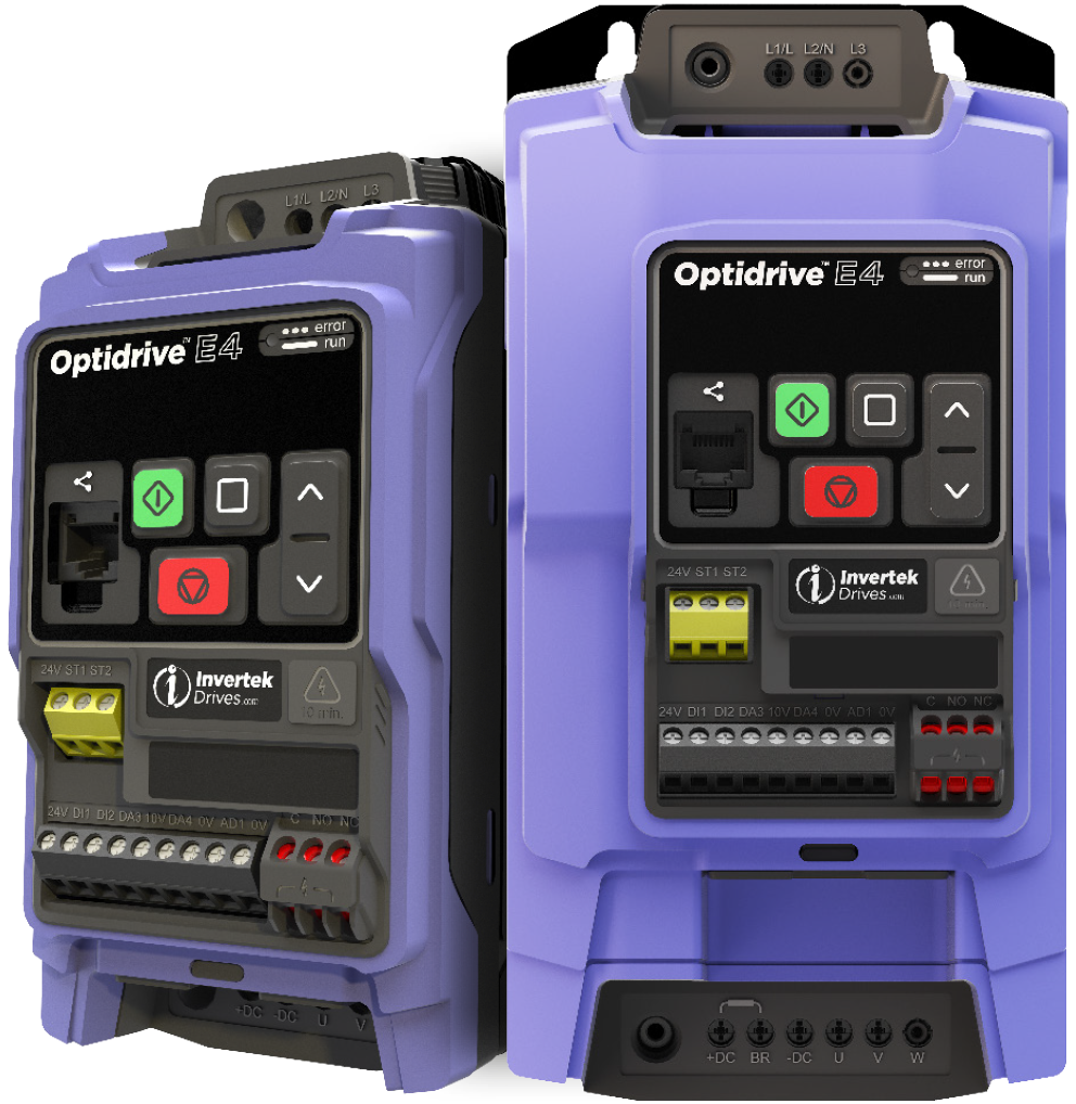 Optidrive E4 IP20 range