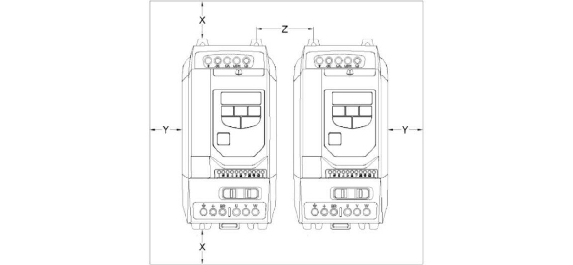 Drives must be mounted to allow sufficient cooling Air